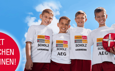 Großes Trikot-Gewinnspiel für Nachwuchsfußballmannschaften