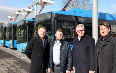 KVG richtet E-Bus-Betriebshof in Kassel ein