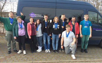 Schwimmer glänzen bei Special Olympics