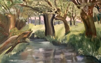 Inspiriert durch die Malschule Willingshausen