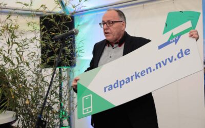 Neue Fahrradparkplätze am Bahnhof in Treysa