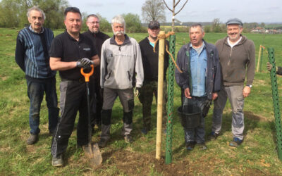 Neue Streuobstwiese bereichert Merzhausen