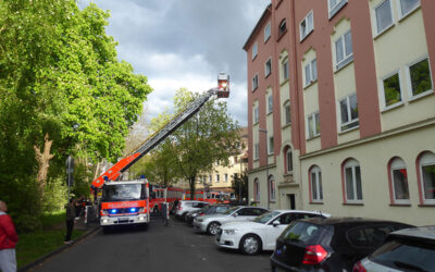 KS: Brandstiftung in Mehrfamilienhaus