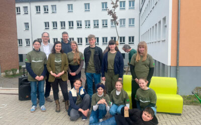 Ein Baum zieht in die Schule ein