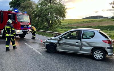 Zwei Unfälle auf B 3 und A 49 – ein Verletzter, zwei Totalschäden
