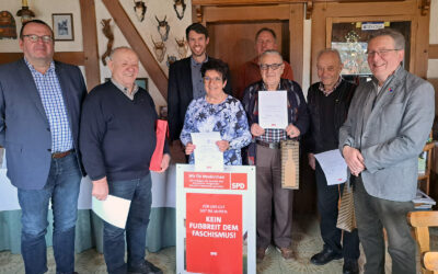 Neukirchen: Sozialdemokraten wählen Vorstand und ehren Mitglieder