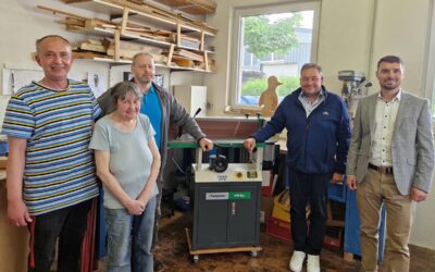 VR Bank unterstützt Paritätische Nachsorge Gilserberg