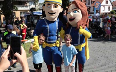 Knapp 280 Mädchen und Jungen beim Kinderfeuerwehrtag