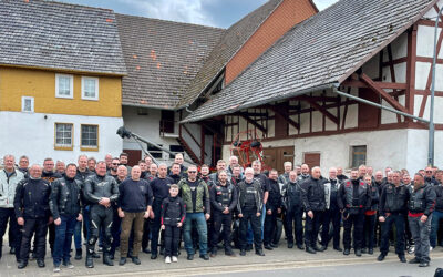 Motorradfreunde „Big Stags“ unterstützt Kindergarten