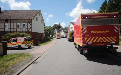 Unfall in Wiera: Autofahrer bleiben unverletzt