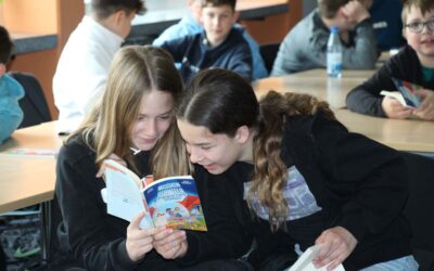 Bücherfreude zum Welttag des Buches an der CBS
