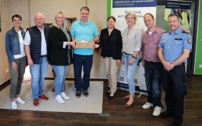 GdP – Polizei-Gewerkschaft – spendet 2.000 Euro an Kinder- und Jugendhospizverein