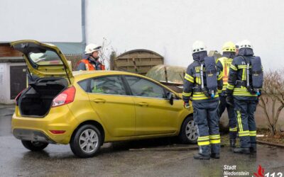 Verkehrsunfall in Metze: Flüssiggastank beschädigt – Feuerwehr im Einsatz