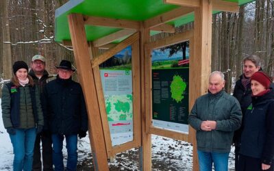 Infopoint zum Naturpark am Wildpark Knüll eröffnet