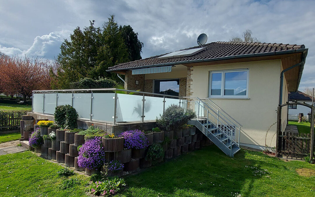 Vier Sterne für die Ferienwohnung Distelfink in Gudensberg