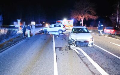 Unfall auf B 254 in Schrecksbach – Zwei Frauen leicht verletzt