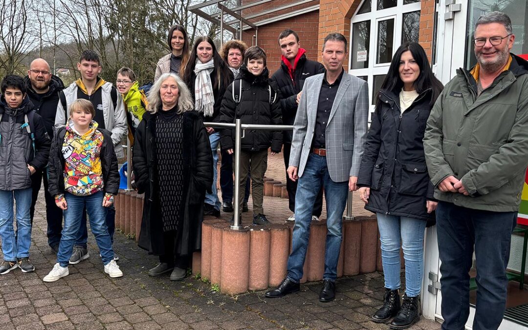Demokratie erleben: Schüler der Ludwig-Braun-Schule zu Besuch im Rathaus