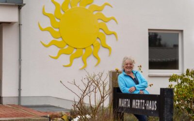 Christel Östreich verabschiedet sich nach 43 Jahren im Marta-Mertz-Haus in den Ruhestand