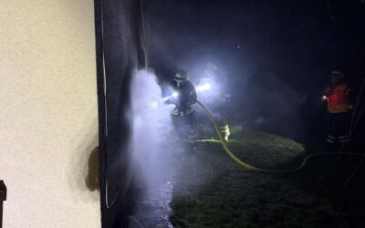 KS: Brand; Festnahme nach Beschädigung von Wahlplakaten