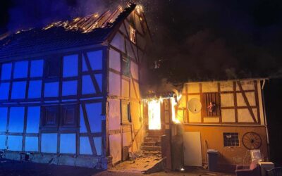 SEK: Drei Brände in Knüllwald, Borken und Neukirchen