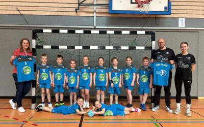 Die EAM fördert die Handball-Minis des TV Hoof
