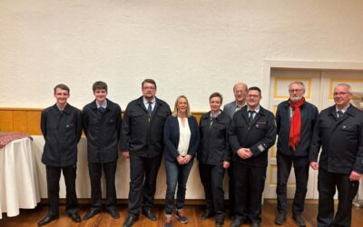 Jahreshauptversammlung der Feuerwehr Guxhagen: Rückblick und Ehrungen