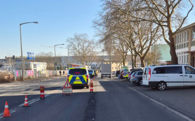 KS: Pkw-Brand; Berauschte Fahrer aus dem Verkehr gezogen