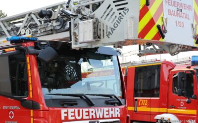Brand an PV-Anlage auf Sporthalle in Hertingshausen