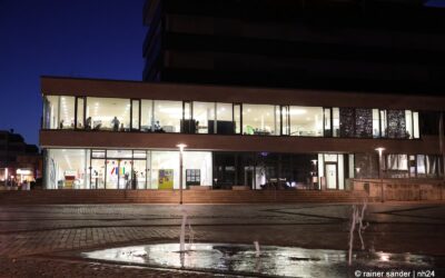 Nachts in der Stadtbücherei