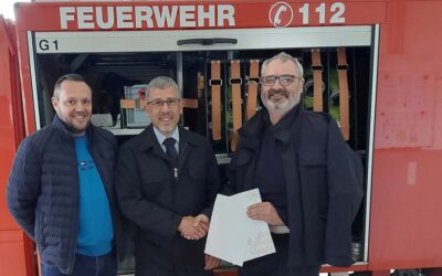 Neues Feuerwehrfahrzeug für Mühlhausen