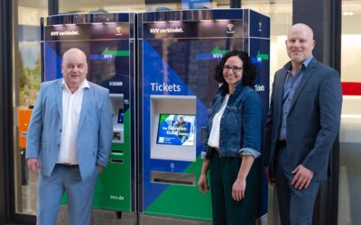 Neue Ticketautomaten im NVV-Gebiet: Moderner, einfacher, barrierefrei