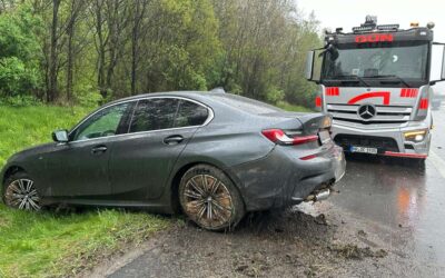 Mehrere Unfälle auf der A 7 – ein Schwerverletzter