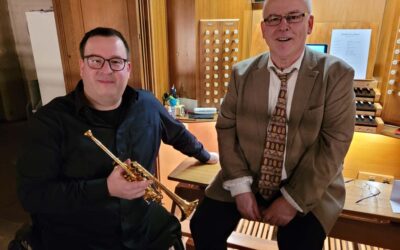 Orgel und Trompete zum Wochenschluss