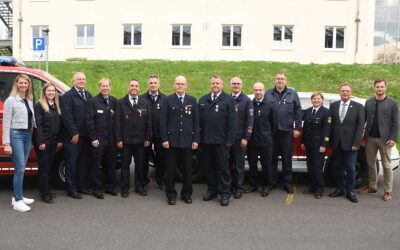 Lars Röse mit Silbernem Brandschutzverdienstzeichen geehrt