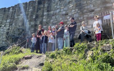 Kinder-Klettersteig an der Obernburg eröffnet
