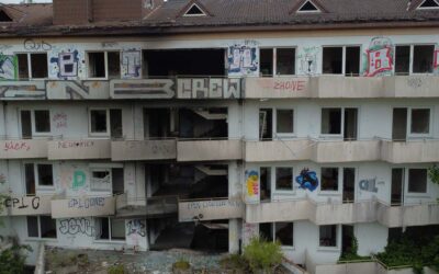 Erneut Brand in ehemaliger Klinik im Urbachtal