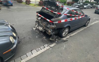 3er-BMW brannte – Kripo ermittelt wegen Brandstiftung