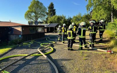 Drei Brände und ein Unfall im Schwalm-Eder-Kreis