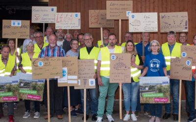 Plötzlich Verkehr und Lärm verdoppelt