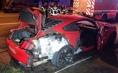 KS: Fahrzeugbrand, Trickdiebstahl und Körperverletzung