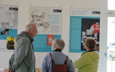 Wanderausstellung über Stefan Heym in Treysa eröffnet