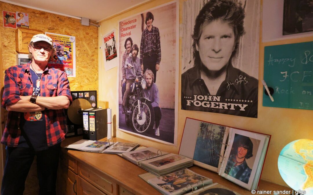 DJ Walter Herbold feiert John Fogertys Geburtstag