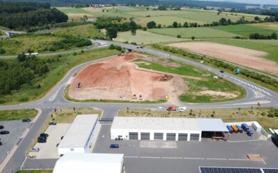 Baustart für McDonald’s-Filiale und moderne Tankstelle im „Autobahnohr“