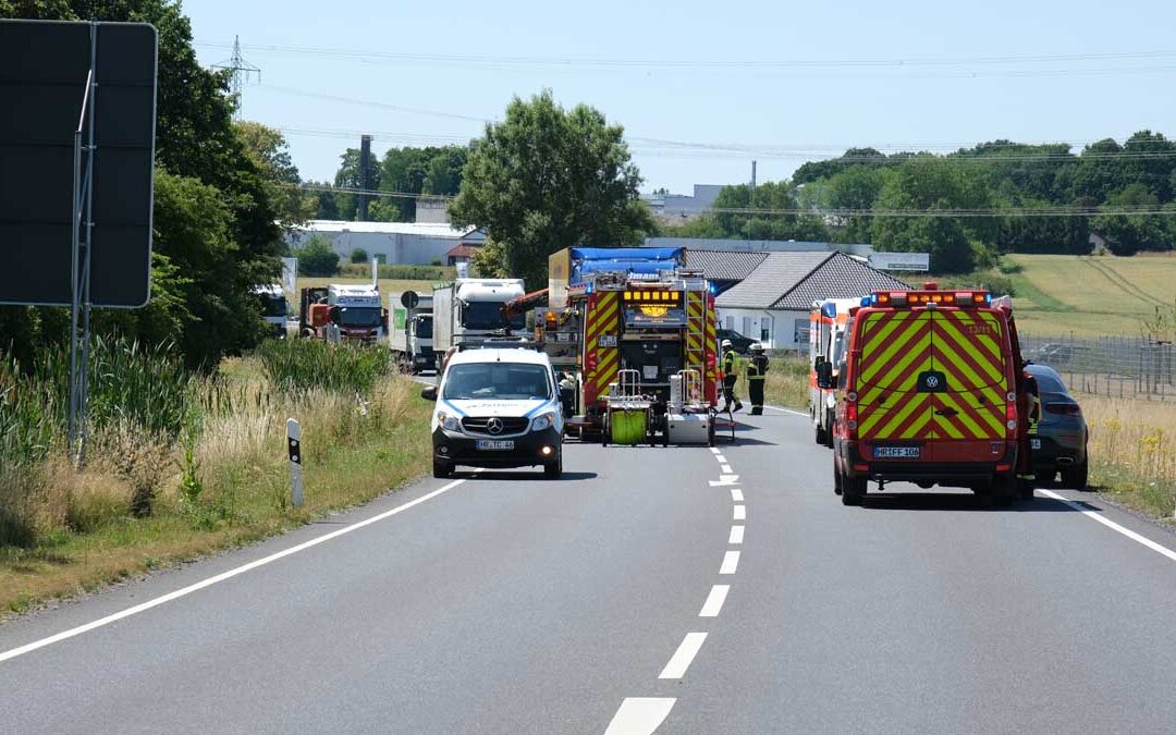 SEK: Verkehrsunfall mit KTW, Einbrüche und Wohnungsbrand