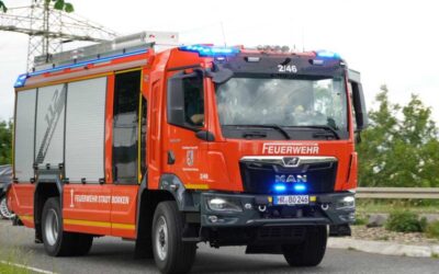 Feuerwehr Borken hat neues Löschgruppenfahrzeug