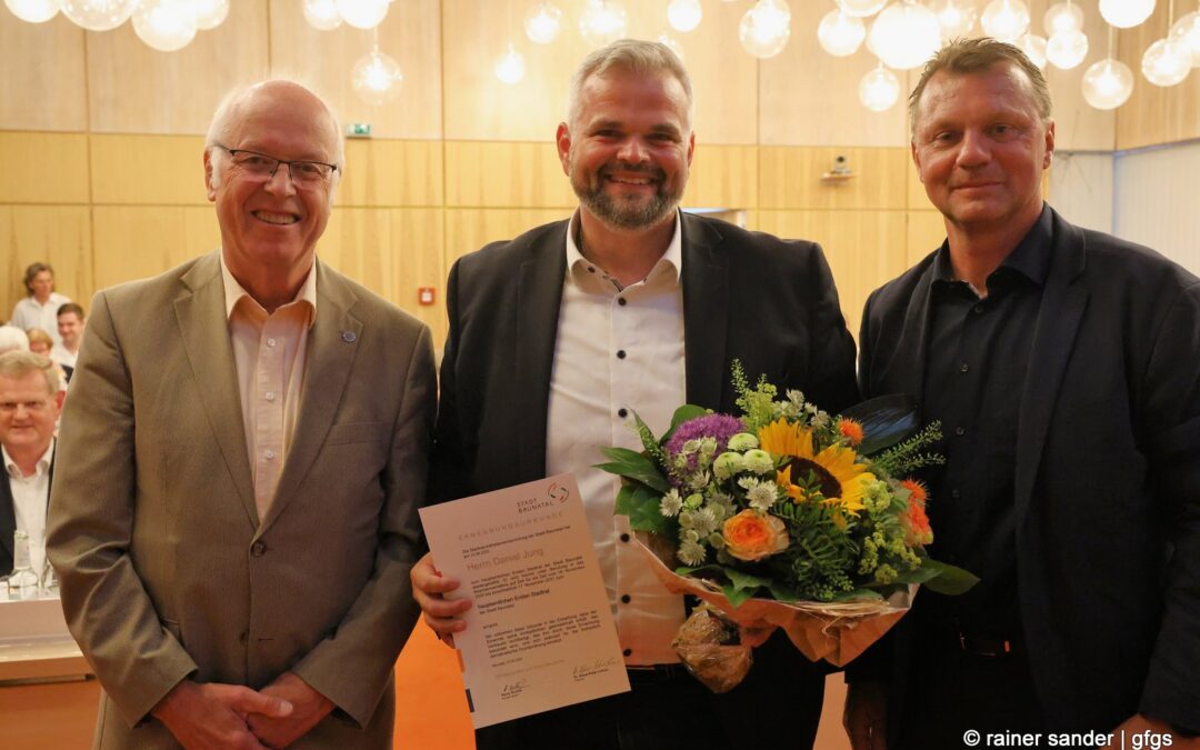 Erster Stadtrat Daniel Jung soll bis 2031 weitermachen