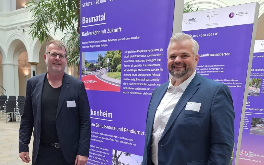 ABO eindrucksvoll bestätigt: Baunatal Top bei Fahrradklima-Test