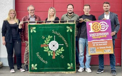 VR Bank HessenLand unterstützt Schützenverein Heimbach