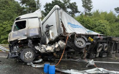 Heftige Regenfälle: Drei Unfälle am Montagnachmittag auf der A  7