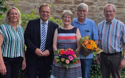 Ehrenbrief des Landes Hessen für Renate Müller aus Guxhagen